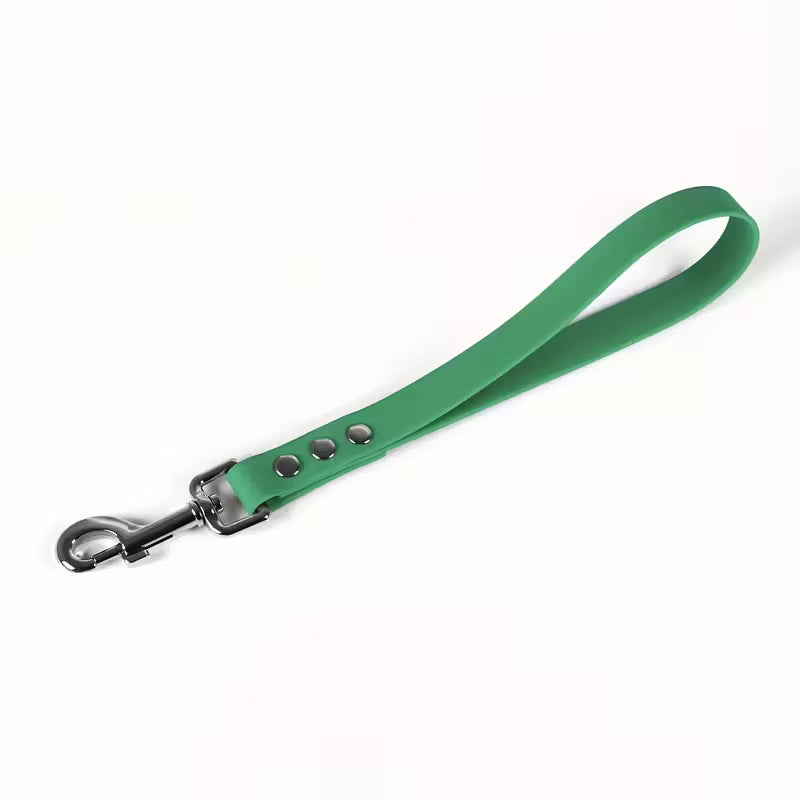 Korte Hondenriem PVC materiaal - Groen