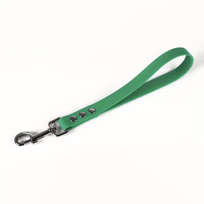 Korte Hondenriem PVC materiaal - Groen